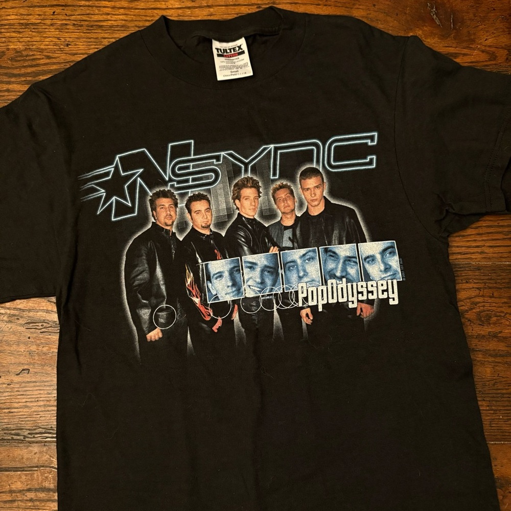 Vintage 2001 Nsync PopOdyssey Shirt